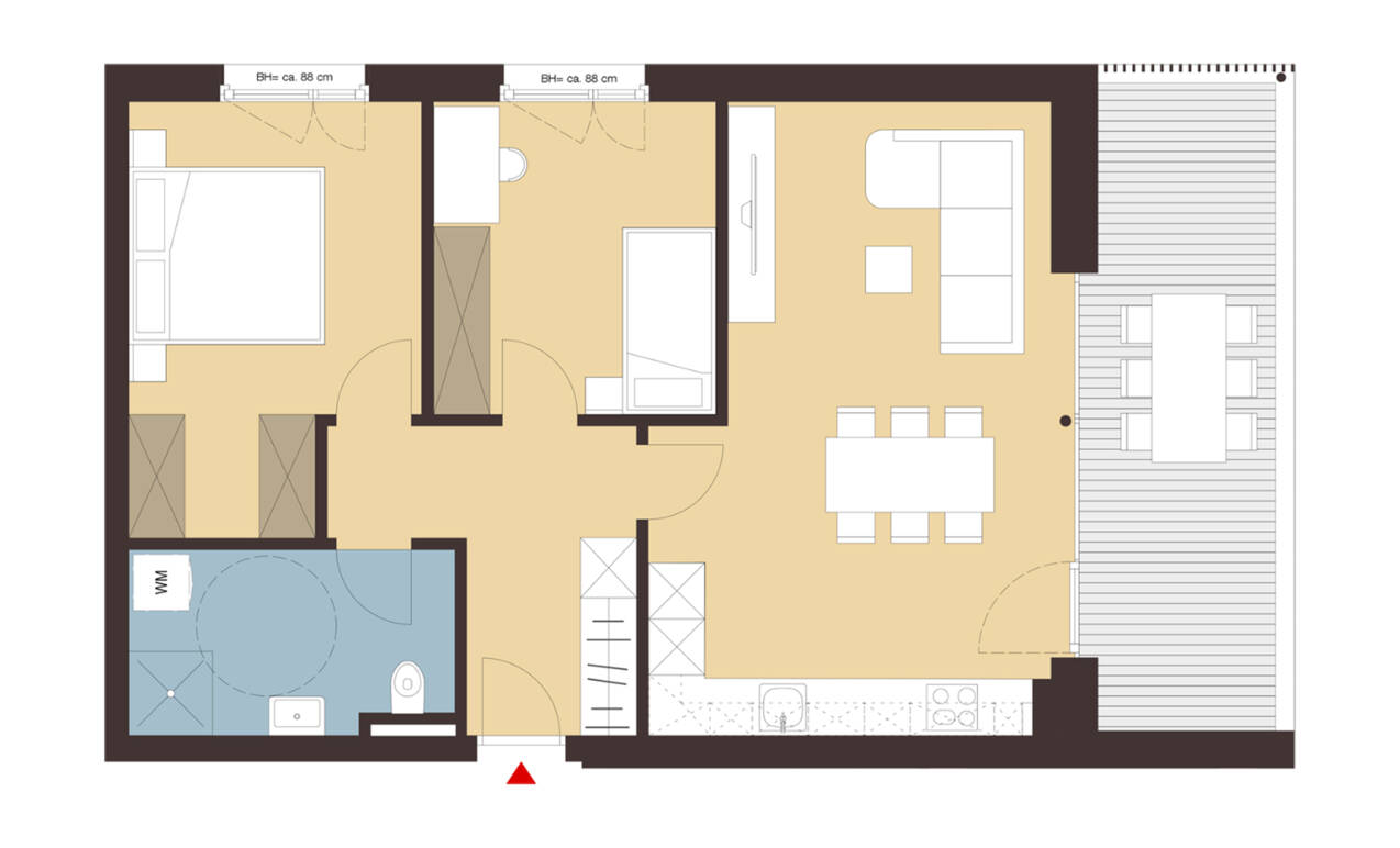 Weidenweg,Dornbirn-Grundriss Whg 10 Weidenweg,Dornbirn-Grundriss Whg 10