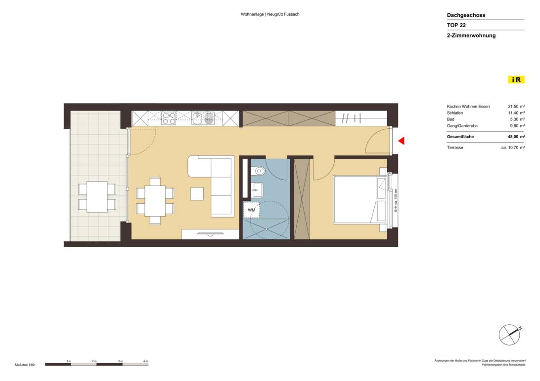 Grundriss Whg 22 Neugrütt Fußach Grundriss Whg 22 Neugrütt Fußach